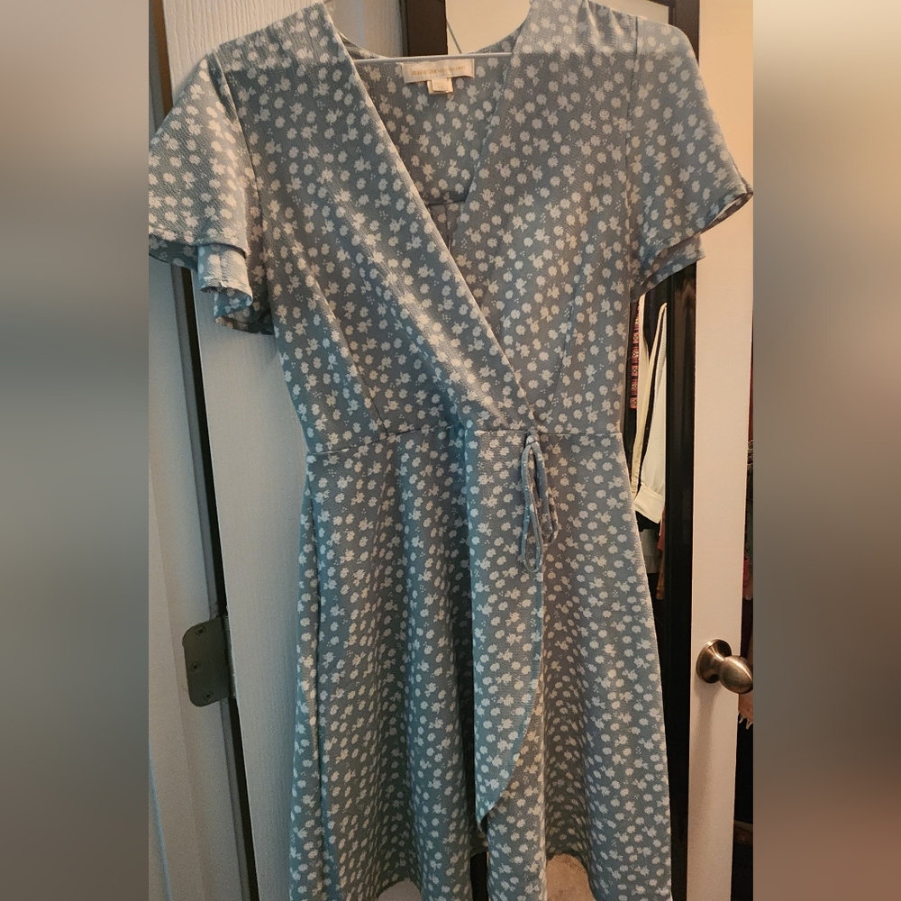 Blue Floral Dress